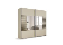 Schwebetürenschrank >Barea< 2 Böden, 2...