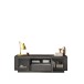 Lowboard >Siena< 2 Türen, 1 Schub, 1 Fach, Lava anthrazit - 180x58x50 (BxHxT)