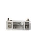 Sideboard >Siena< 4 Türen, Soft-Close, Weiss Lack matt - 207x80x50 (BxHxT)