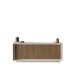 Sideboard >Siena< 4 Türen, Soft-Close, Cashmere / Mercure Eiche Dekor - 207x80x50 BxHxT