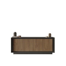 Sideboard >Siena< 4 Türen, Lava anthrazit /...
