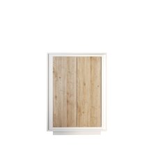 Highboard >Siena< 6 Böden, Weiss Lack matt,...