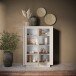 Highboard >Siena< 6 Böden, Soft-Close, Cashmere / Cadiz Eiche Dekor - 106x171x40 (BxHxT)