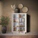 Highboard >Siena< 6 Böden, Soft-Close, Cashmere / Mercure Eiche Dekor - 106x171x40 BxHxT