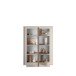 Highboard >Siena< 6 Böden, Soft-Close, Cashmere / Mercure Eiche Dekor - 106x171x40 BxHxT