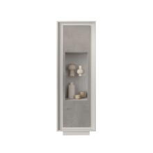 Vitrine >Siena< 3 Böden, Soft-Close, Weiss...