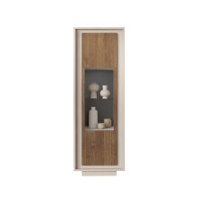 Vitrine >Siena< 3 Böden, Soft-Close, Cashmere,...