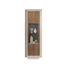 Vitrine >Siena< 3 Böden, Soft-Close, Cashmere,...
