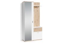Kompaktgarderobe >JAKOB< Spiegel, 2 Türen,...