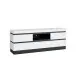 Lowboard >CAMPANIA< 2 Türen, 1 Schub, 1 Fach, Alpinweiß / Anthrazit - 180x68x45cm (BxHxT)