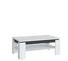 Couchtisch >CAMPANIA< in Alpinweiß /...