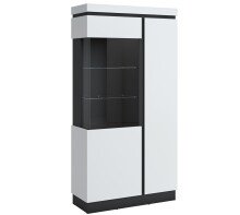 Glasvitrine >CAMPANIA< 2 Türen, 5 Böden,...