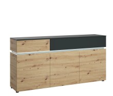 Sideboard >LUCI< 3 Türen, 2 Schübe,...