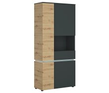 Stauraumvitrine >LUCI< 4 Türen, Beleuchtung,...