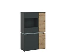Stauraumvitrine >LUCI< 4 Türen, Beleuchtung,...