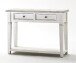 Garderoben-Set >Opus< (2-teilig) in weiss, Kiefer massiv - 124x182x40cm (BxHxT)