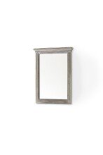 Garderoben-Set >Opus< (2-teilig) in weiss, Kiefer massiv - 121x203x40cm (BxHxT)
