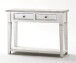 Garderoben-Set >Opus< (2-teilig) in weiss, Kiefer massiv - 121x203x40cm (BxHxT)