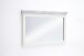 Garderoben-Set >Opus< (2-teilig) in weiss, Kiefer massiv - 125x195x30cm (BxHxT)