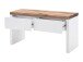 Garderoben-Set >Lisa< (4-teilig) in weiss / Eiche - 185x193x38 (BxHxT)