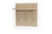Garderoben-Set >Barceloni< (3-teilig) in bianco - 183x204x38 (BxHxT)