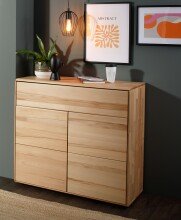 Kommode >KM-0662< 2 Türen, 1 Schub, 1 Boden,...