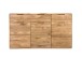 Sideboard >KM-0663< 3 Türen, 2 Schübe, Kernbuche massiv geölt - 149x91x40cm (BxHxT)