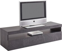 TV-Board >Burrata< in Schiefer Nachbildung - 130x36,2x45cm (BxHxT)