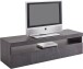 TV-Board >Burrata< in Schiefer Nachbildung - 130x36,2x45cm (BxHxT)
