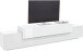 TV-Board >Corona< in Weiß matt / Weiß Hochglanz  - 240x51,5x45 (BxHxT)
