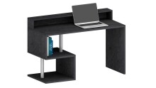 Schreibtisch >Esse Angolo< in Schiefer Nb. - 140x92,5x50cm (BxHxT)