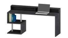 Schreibtisch >Esse Angolo< in Schiefer Nb. - 180x92,5x60cm (BxHxT)