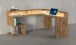 Eckschreibtisch >Esse Angolo< in Wotan Eiche - 160x92,5x60cm (BxHxT)