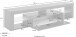 TV-Board >Caserta< in Anthrazit matt - 160x35x40cm (BxHxT)