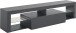 TV-Board >Caserta< in Anthrazit matt - 160x35x40cm (BxHxT)