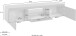 TV-Board >Caserta< in Anthrazit matt - 160x35x40cm (BxHxT)