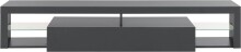 TV-Board >Caserta< in Anthrazit matt - 200x35x40cm (BxHxT)