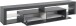 TV-Board >Caserta< in Anthrazit matt - 200x35x40cm (BxHxT)
