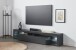 TV-Board >Caserta< in Anthrazit matt - 200x35x40cm (BxHxT)