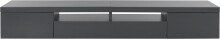 TV-Board >Caserta< in Anthrazit matt - 240x35x40cm...