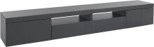 TV-Board >Caserta< in Anthrazit matt - 240x35x40cm...