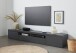 TV-Board >Caserta< in Anthrazit matt - 240x35x40cm (BxHxT)