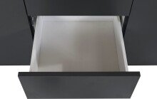 Sideboard >Caserta< in Anthrazit matt - 180x80x40cm (BxHxT)