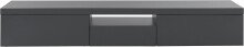 TV-Board >Caserta< in Anthrazit matt - 220x35x40cm (BxHxT)