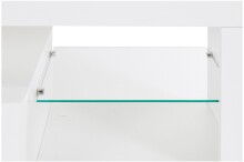 TV-Board >Caserta< in Weiß Hochglanz - 160x35x40cm (BxHxT)