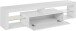 TV-Board >Caserta< in Weiß Hochglanz - 160x35x40cm (BxHxT)