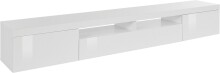 TV-Board >Caserta< in Weiß Hochglanz -...