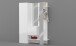 Kompaktgarderobe >Anzio< in Weiß Hochglanz - 140x191x35cm (BxHxT)