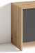 Sitzbank >BEN< in Eiche-Optik/Anthrazit 60 x 48 x 35 cm (BxHxT)