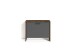 Sitzbank >BEN< in Old-Wood-Optik/Anthrazit 60 x 48 x 35 cm (BxHxT)